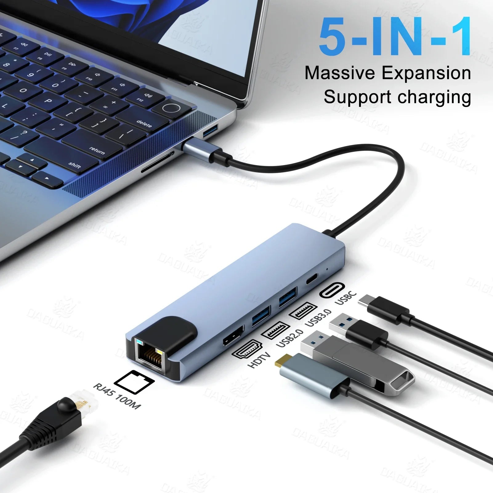 USB-C Hub 8-in-1