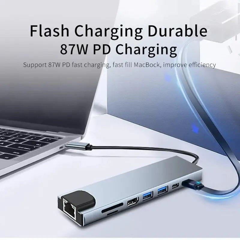 USB-C Hub 8-in-1