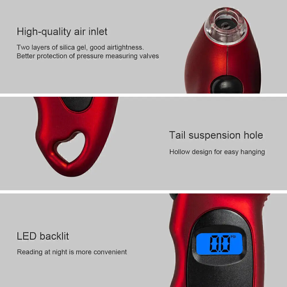 LCD Digital Tyre Pressure Gauge