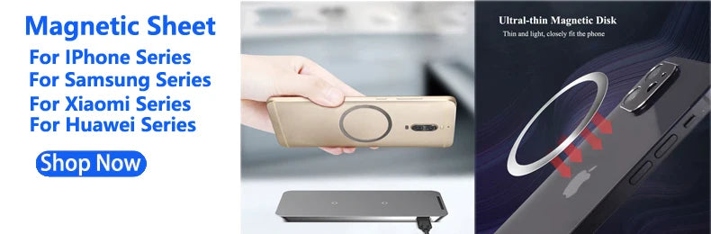 Magnetic Wireless Car Charger for iPhone