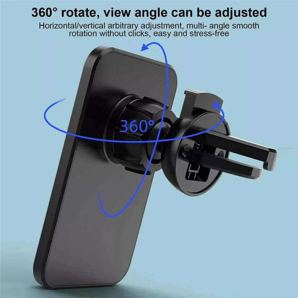 Magnetic Wireless Car Charger for iPhone