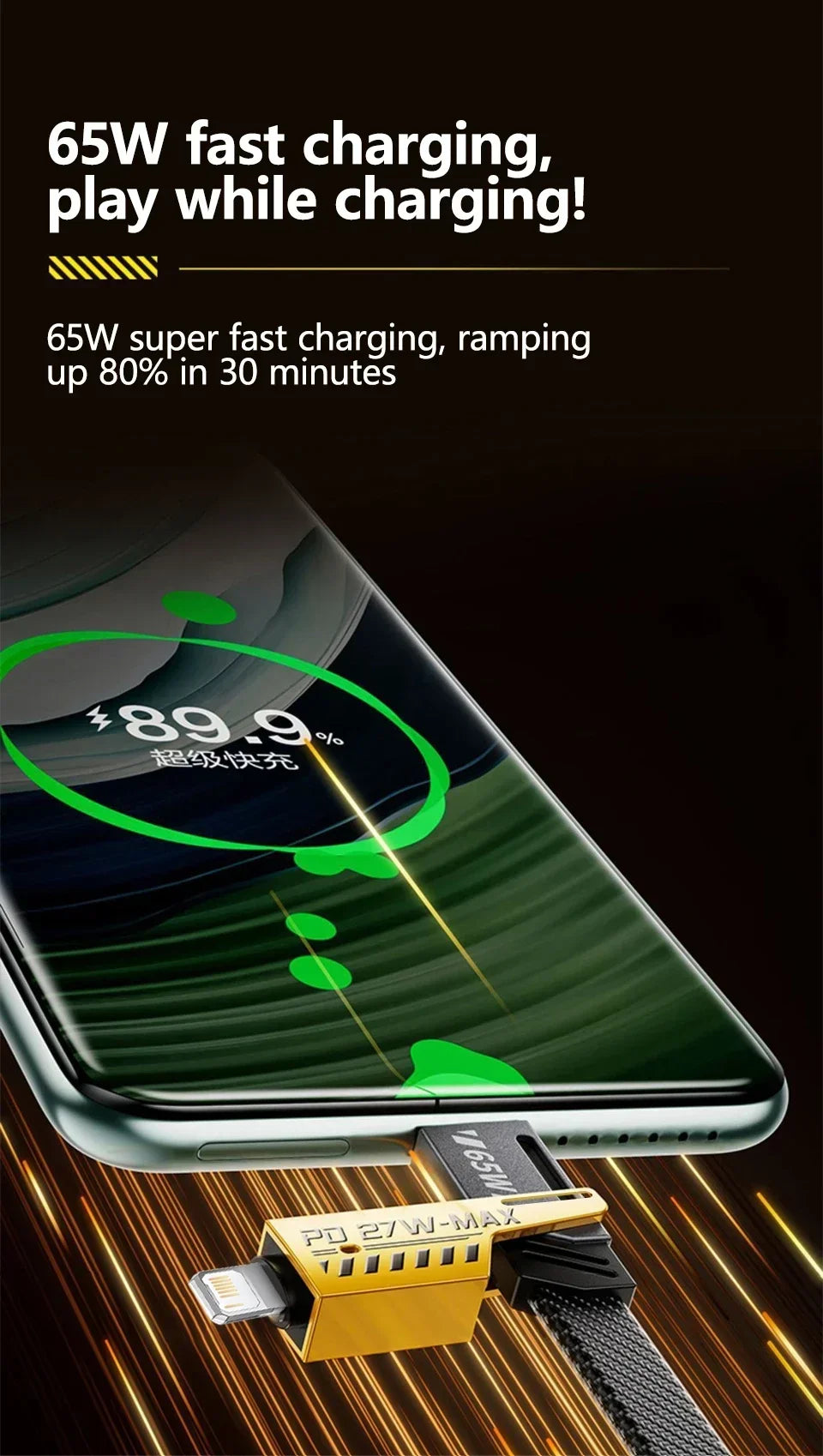 4 in 1 Mecha Fast Charging Data Cable