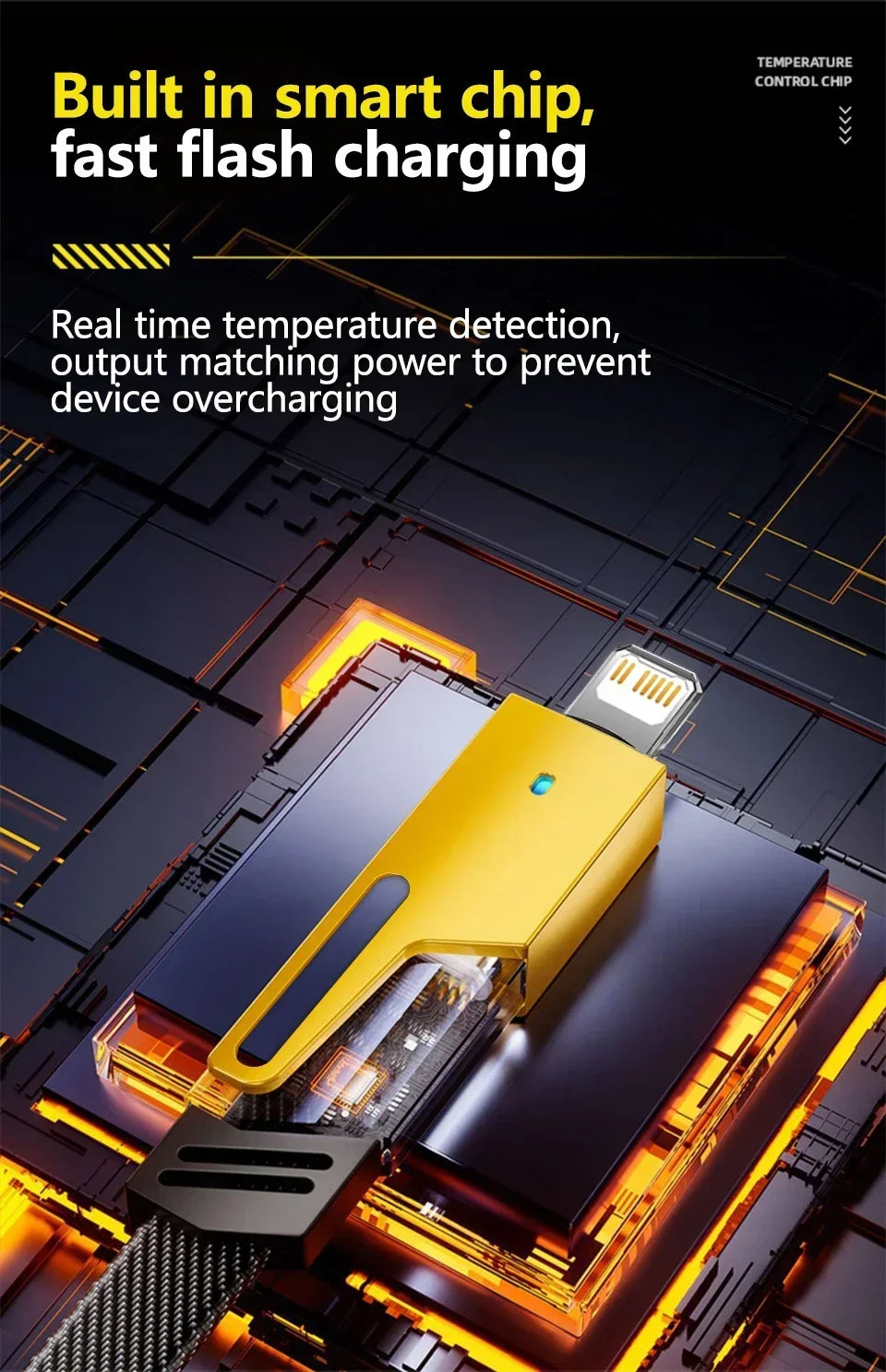 4 in 1 Mecha Fast Charging Data Cable