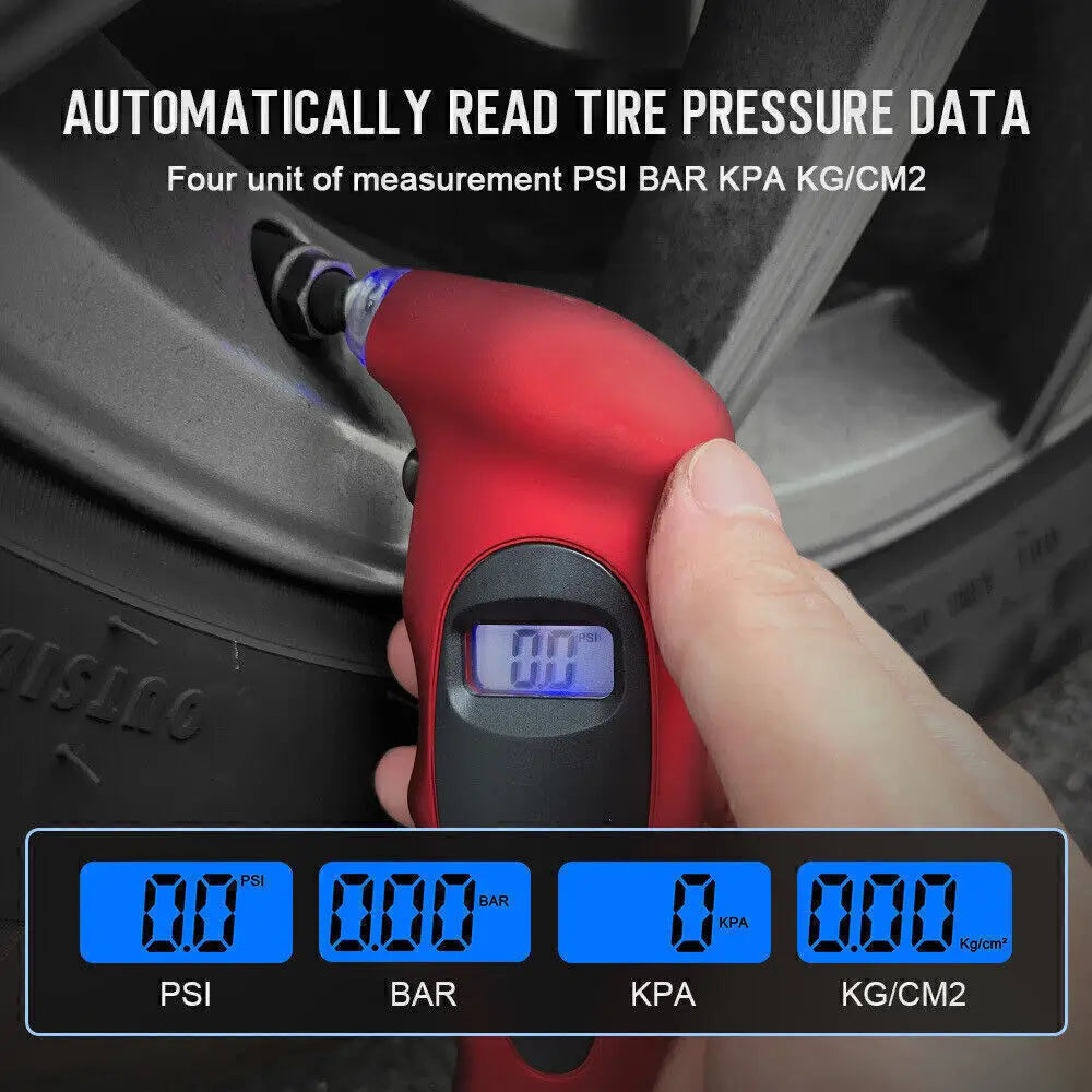 LCD Digital Tyre Pressure Gauge