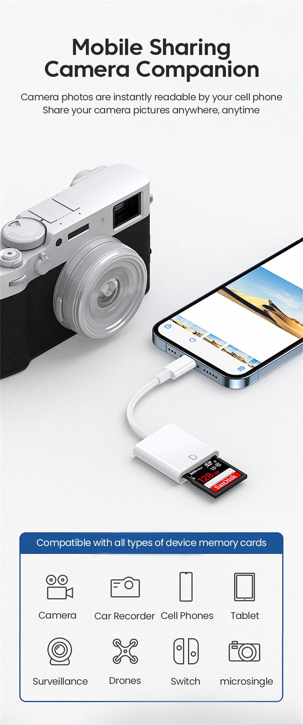 USB Type-C 3-in-1 Multi-Port Hub & Memory Card Reader