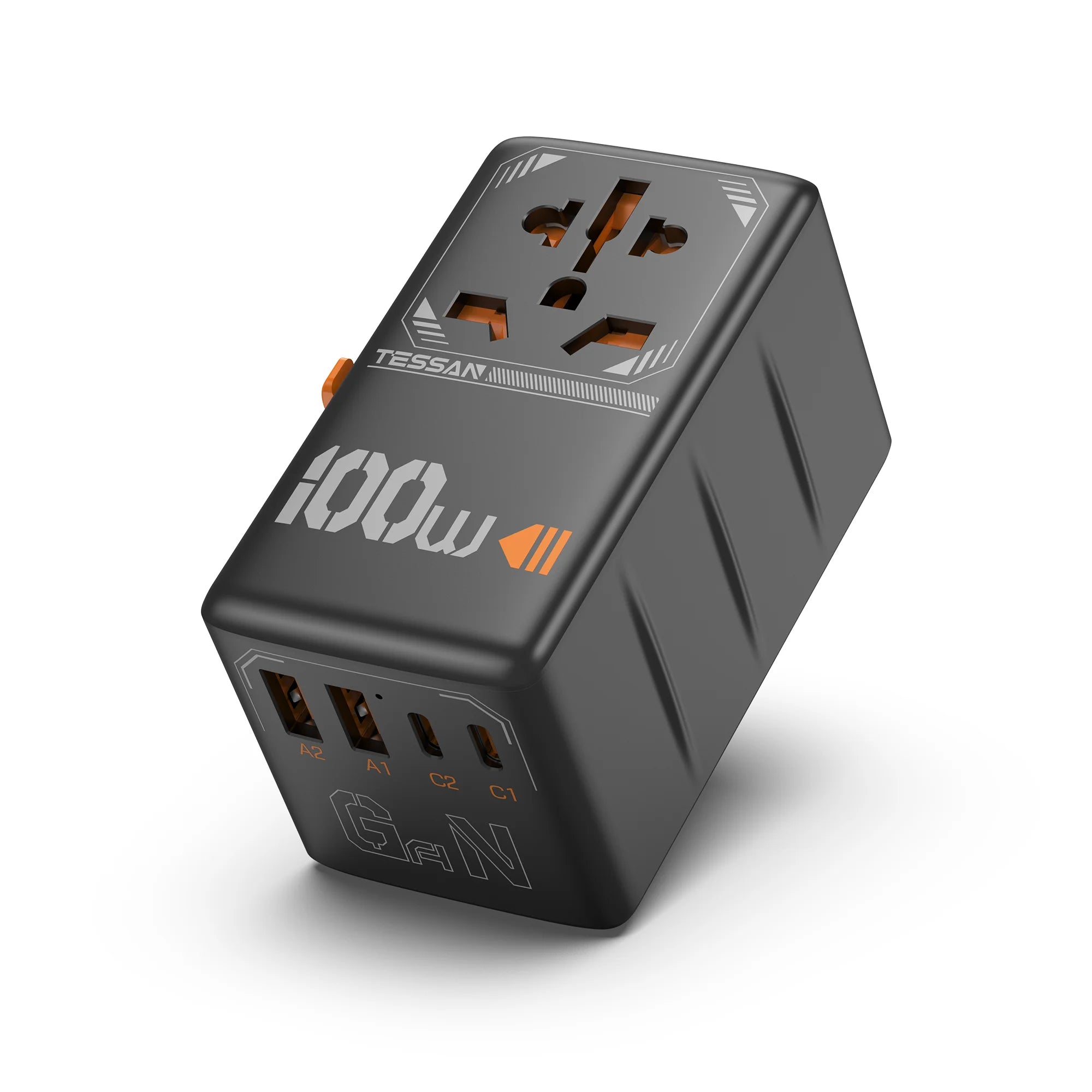 GaN Fast Charging Travel Adapter