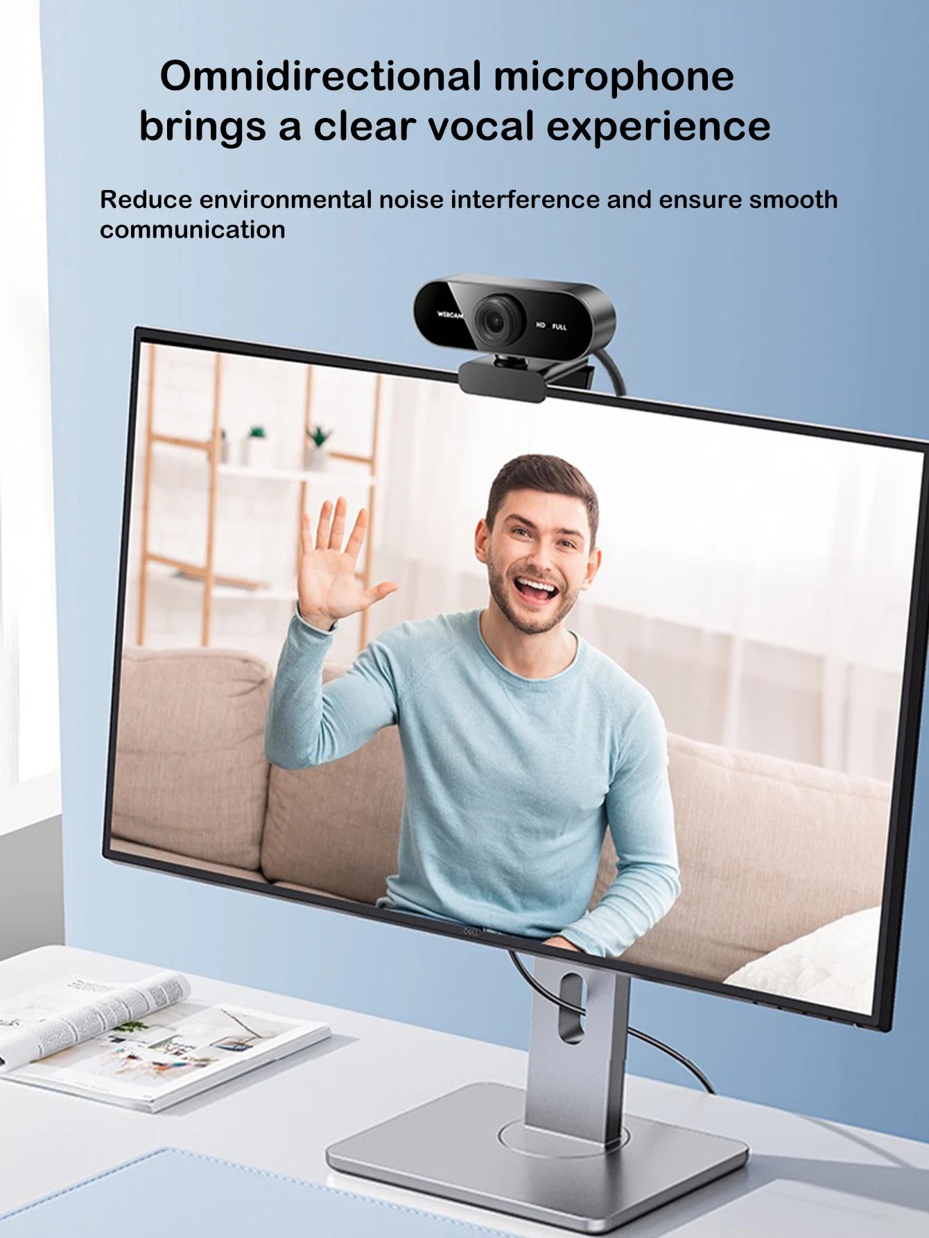 Professional 1080P HD USB Webcam