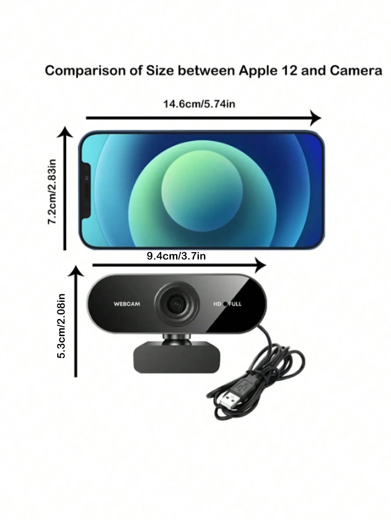 Professional 1080P HD USB Webcam