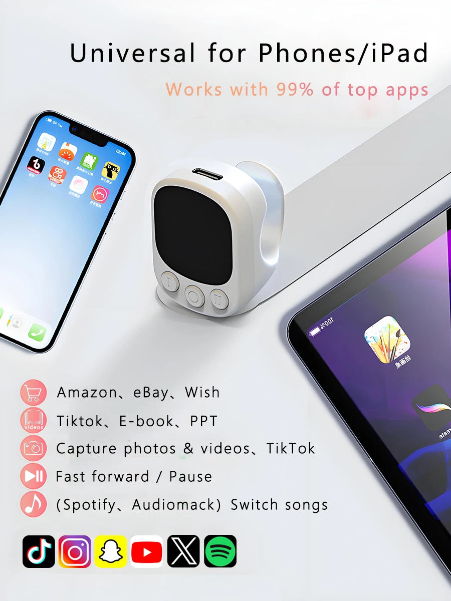 TikTok Scrolling Ring Remote Control