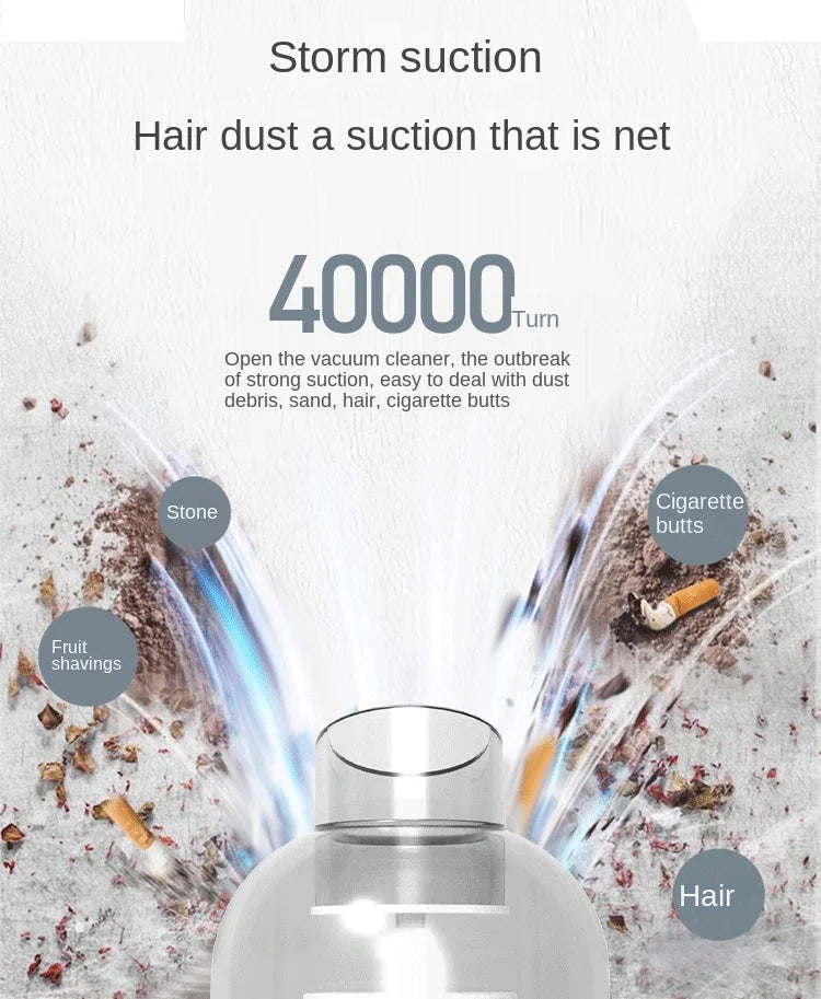 Wireless Car Vacuum Cleaner