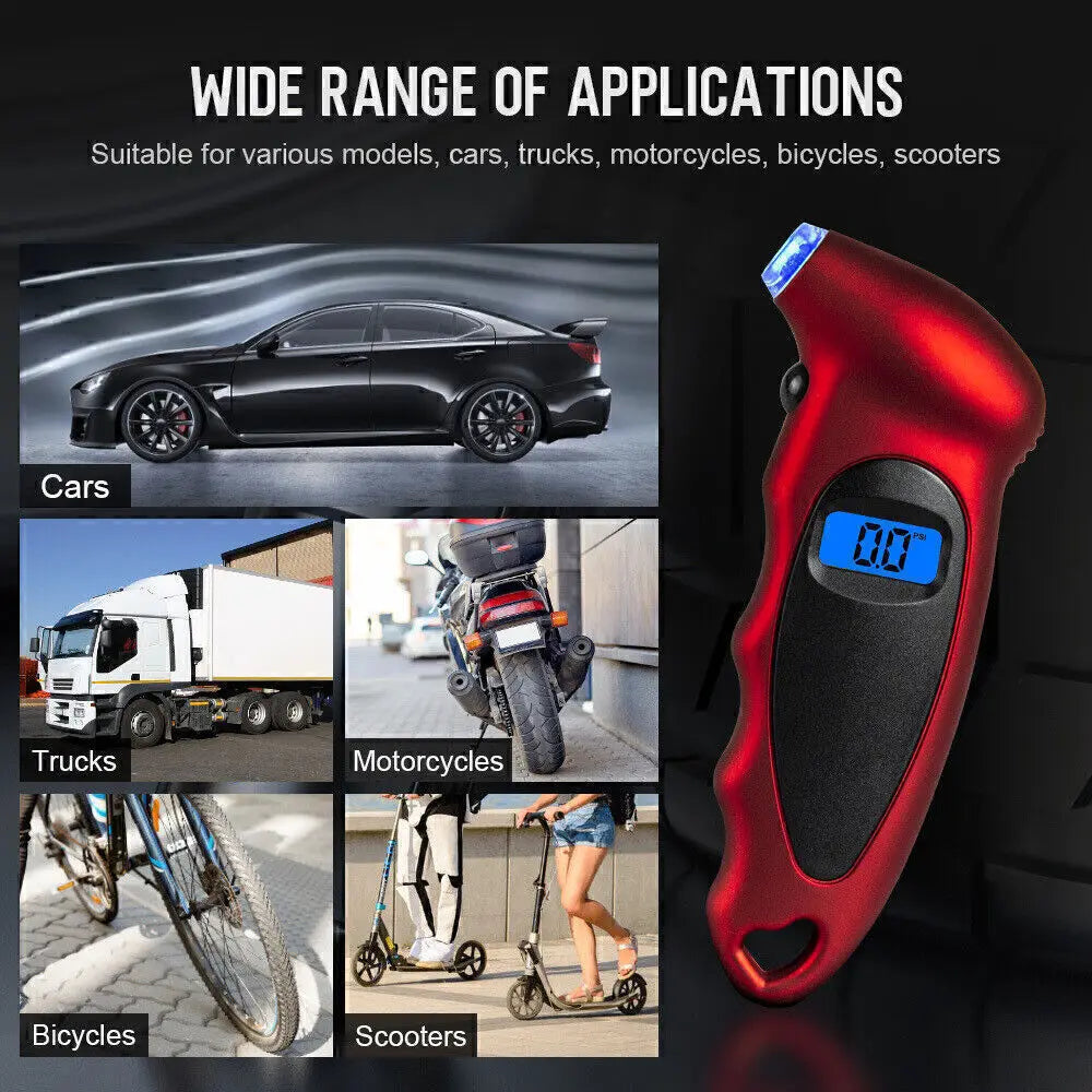 LCD Digital Tyre Pressure Gauge