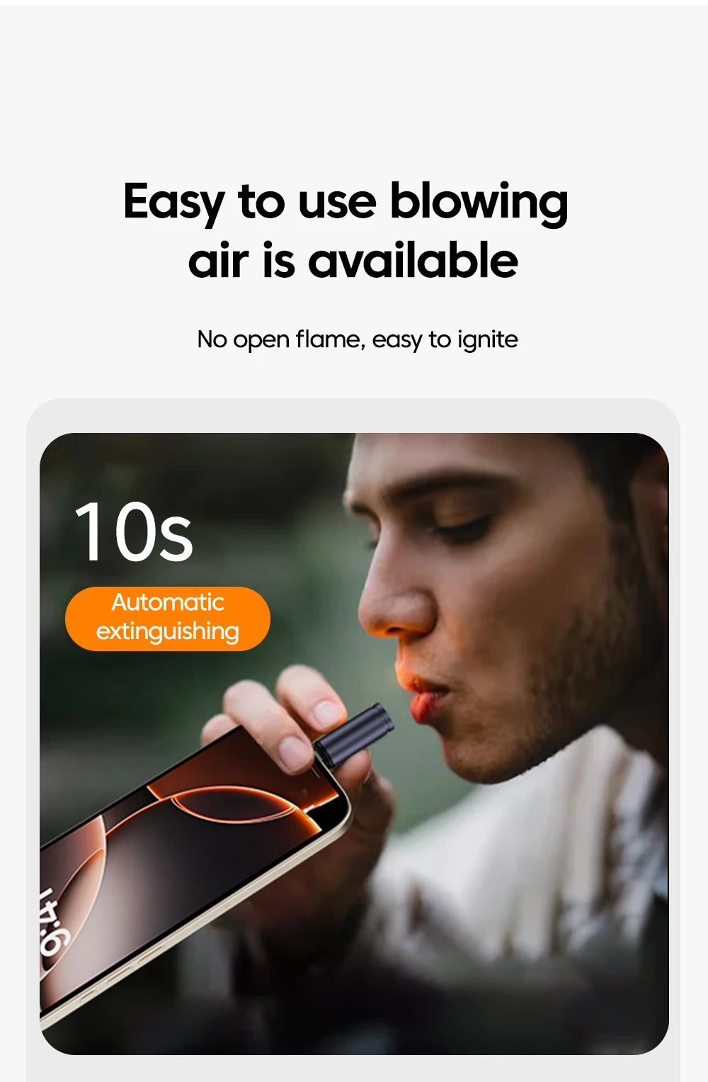 Type-C Mobile Cigarette Lighter
