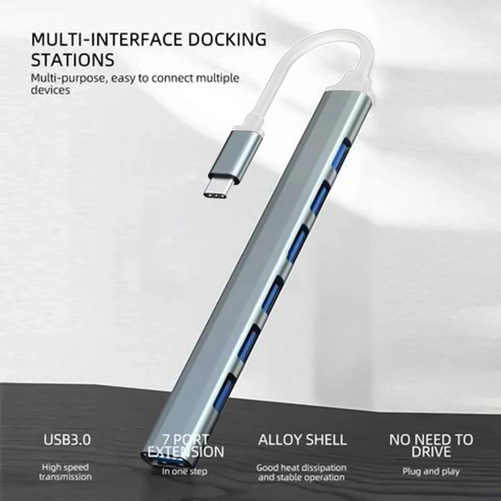 7-Port USB Hub