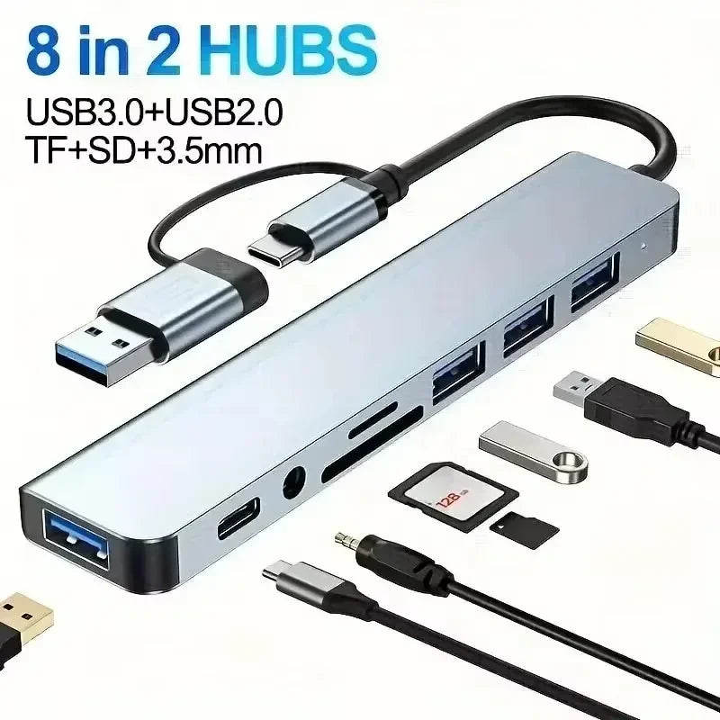 USB-C Hub 8-in-1