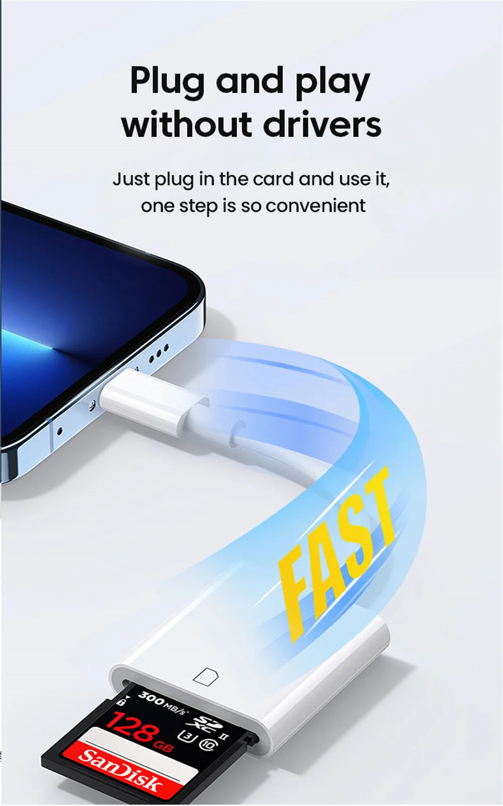 USB Type-C 3-in-1 Multi-Port Hub & Memory Card Reader